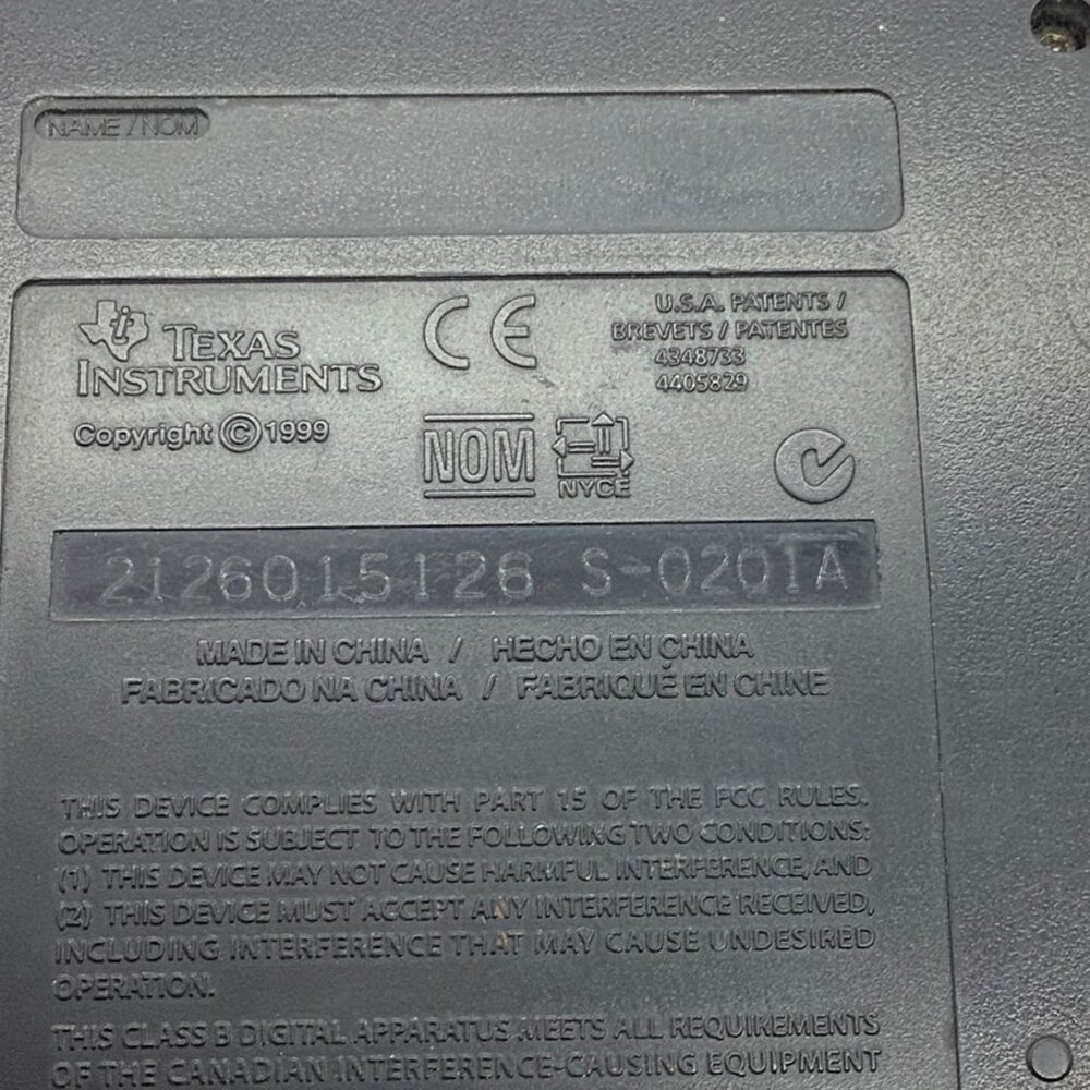 Texas Instruments TI-83‎ Plus Graphing Calculator With Cover WORKS - Picture 6 of 7